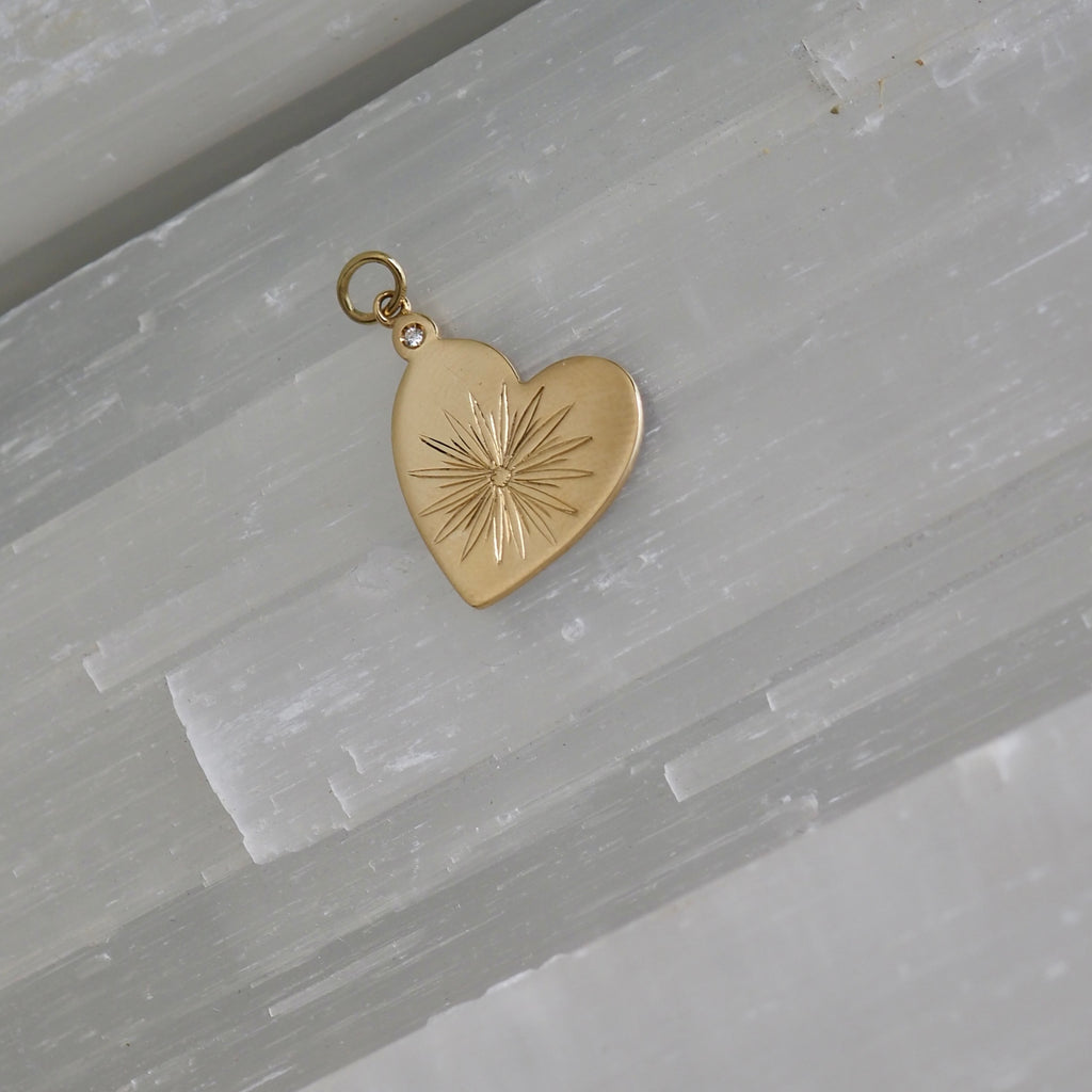 BETHANY HEART BURST CHARM