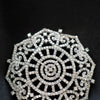 LEIGHTON DIAMOND FILAGREE PENDANT NECKLACE