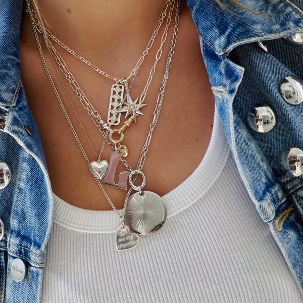 LUCKY 5 BAR NECKLACE