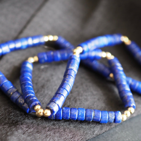 CALLEY LAPIS  Beaded Necklace