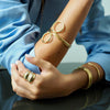 MADDY GOLD DOMED BAND RING