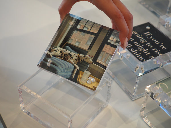 YOUR PHOTO  - LUCITE BOX