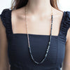 KAYLA Wrapped Beaded Necklace