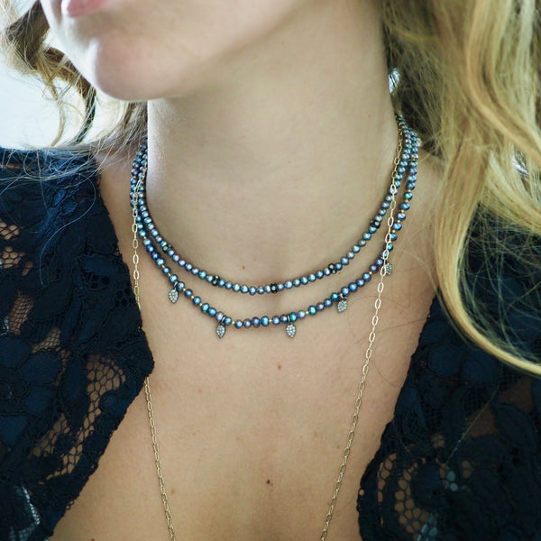 CARSON GREY MOTHER OF PEARL BEADED NECKLACES
