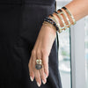 KAYLA Wrapped Beaded Necklace