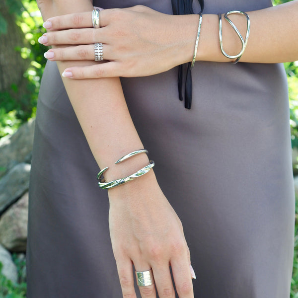 LARA SILVER CLAW BRACELET