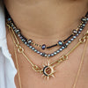 HENRY ENAMEL BURST NECKLACE