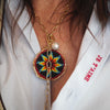 ALEXX BEADED ROSETTE NECKLACES