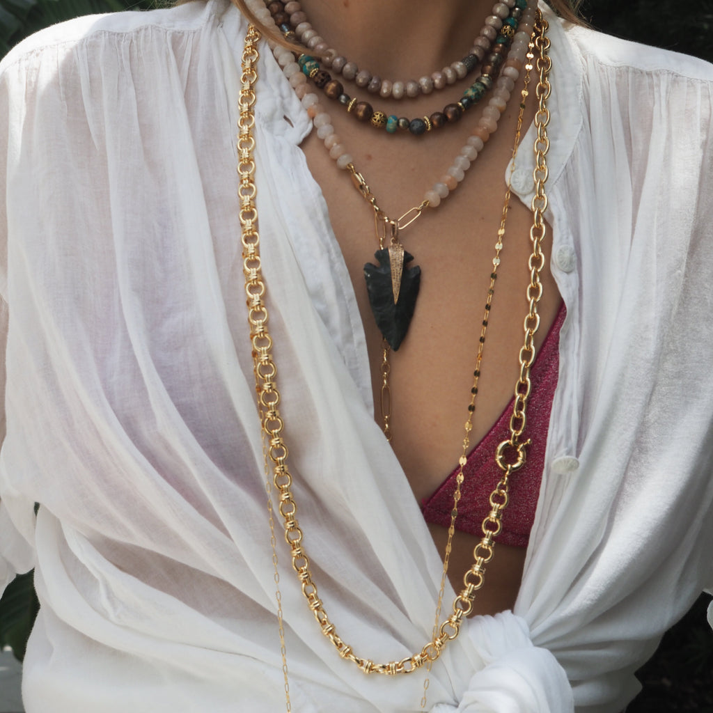 NATE LONG CHAIN NECKLACE