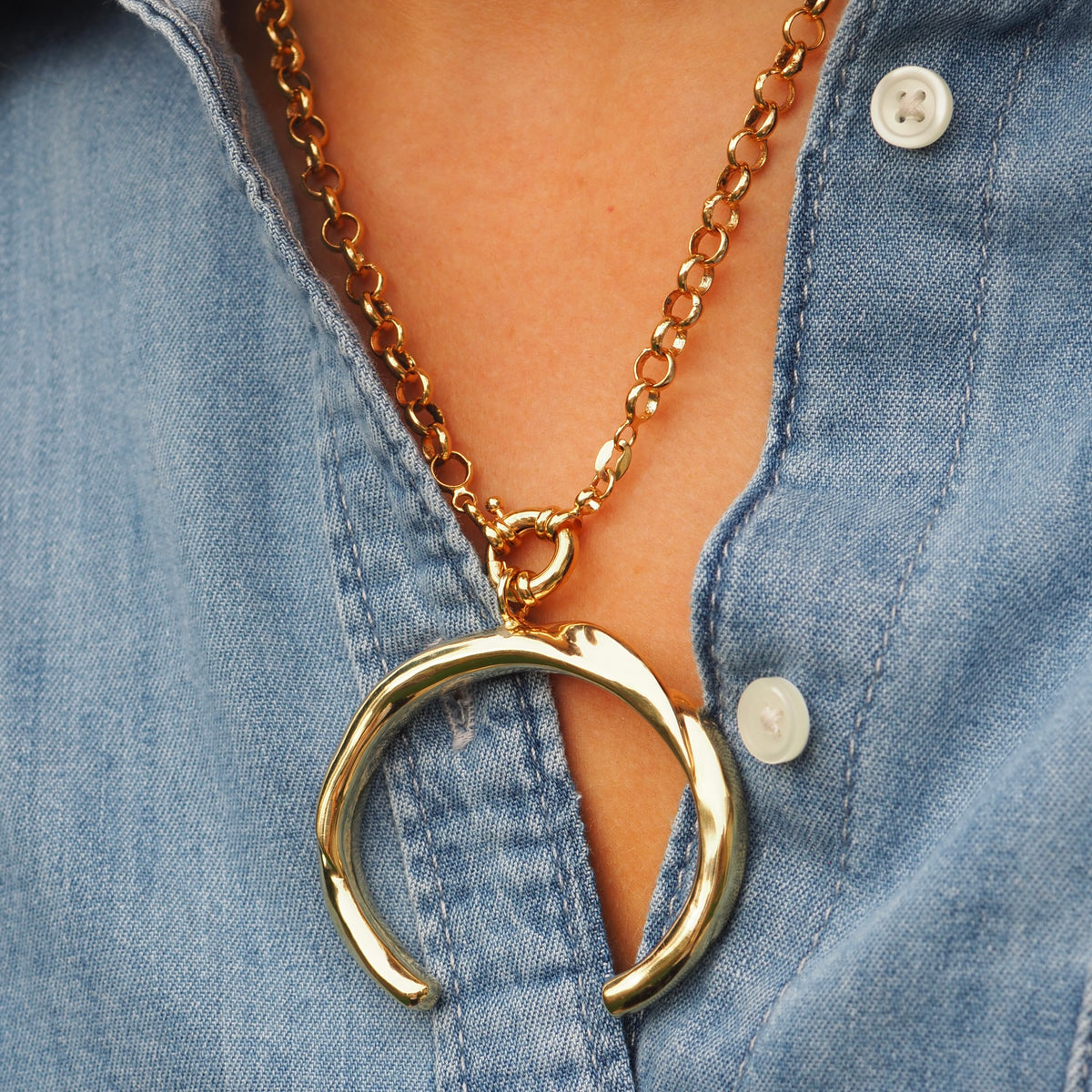 Allison Daniel Designs Ana Arrowhead Statementt Necklace