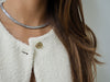 ZOE BAGUETTE TENNIS NECKLACE