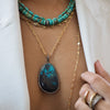 LARSON Turquoise Beaded Necklaces