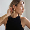RYANN  FLORAL STATEMENT EARRINGS