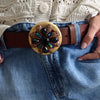 ANNA STONE BELT + BUCKLE