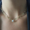 BAYLOR LAB DIAMOND NECKLACE