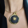 SKYE WOODEN BURST  NECKLACE