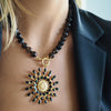 DREW ENAMEL BURST NECKLACE