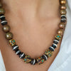 COLEY MIXED MEDIA  BEADED NECKLACE