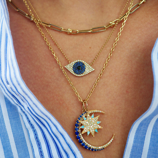 MIRREN EVIL EYE NECKLACE