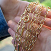 EM  ROLO  OVAL LINK NECKLACES