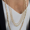 EM  ROLO  OVAL LINK NECKLACES