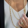 EM  ROLO  OVAL LINK NECKLACES