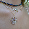 ROSEY DIAMOND DAGGER DROP NECKLACE