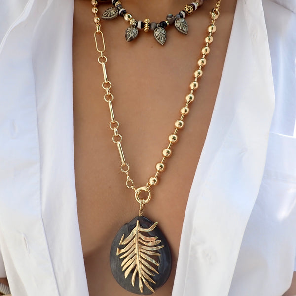 COLBIE PALM STATEMENT NECKLACES