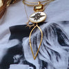 TARYN BURST TEAR DROP STATEMENT NECKLACE