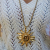 CLAIRE STATEMENT FLOWER STATEMENT NECKLACE