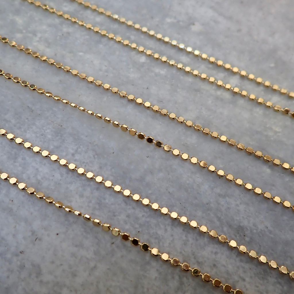 EMLIA DOT CHAIN NECKLACES