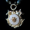 MENA BEADED SHELD NECKLACE