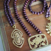 JESSIE DOUBLE DECO BEADED NECKLACE