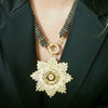 MYLES  FLORAL STATEMENT NECKLACE