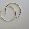 KAIA 2" PERFECT  GOLD HOOP