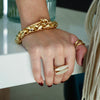 SHASHI KNOT CUFF  BRACELET
