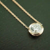 MAYSEN LAB GROWN  ROSE GOLD  NECKLACE