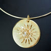 TILLY DOUBLE DISC BURST  NECKLACE