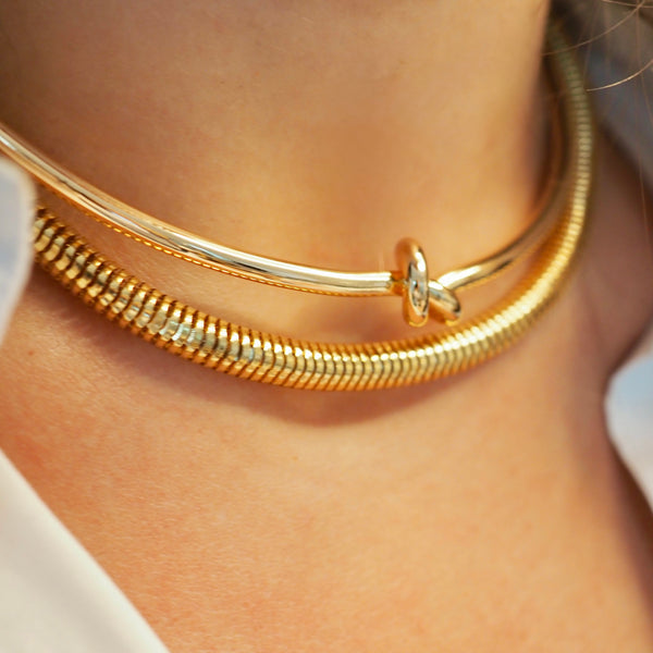 EZ GOLD FILLED SNAKE CHAIN NECKLACE