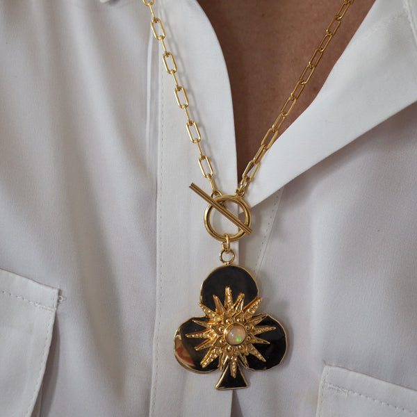 JUJU CLOVER NECKLACE