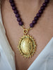LILLIA FILGAREE  CAMEO NECKLACE