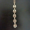 HAYLEY PUFF  MARINER LINK DROP NECKLACE