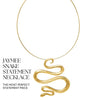 JAYMEE SNAKE Statement Necklace
