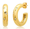JENNA CELESTIAL HOOP EARRINGS