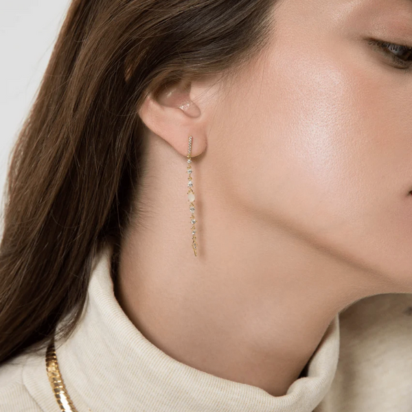 CASEY MIXED SHAPE DROP EARRING