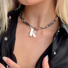 BOLD INITIAL/LETTERS  -  CHARM/PENDANT ONLY  1"
