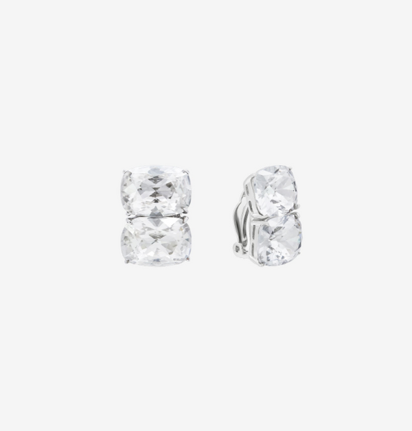 RICKY DOUBLE DIAMOND EARRINGS