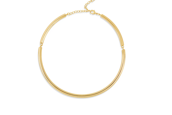 LILA GOLDEN ARMOR CHOKER