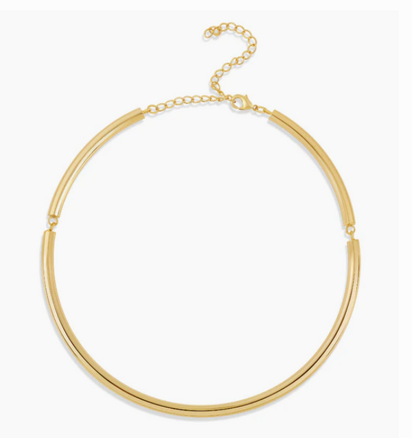 LILA GOLDEN ARMOR CHOKER