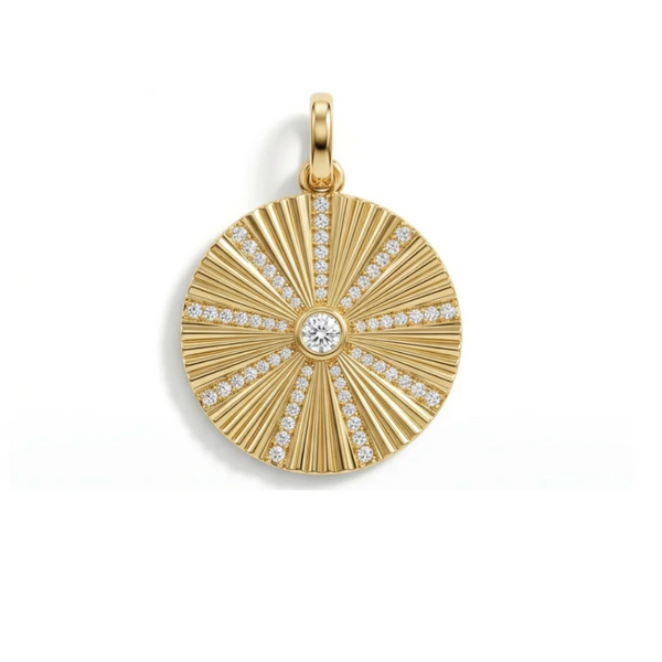 SOLAR BURST  DISC CHARM